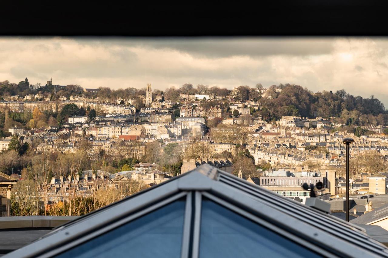 Leighton House Boutique B&B Bath Extérieur photo View of Bath from the Bath and Wells Cathedral